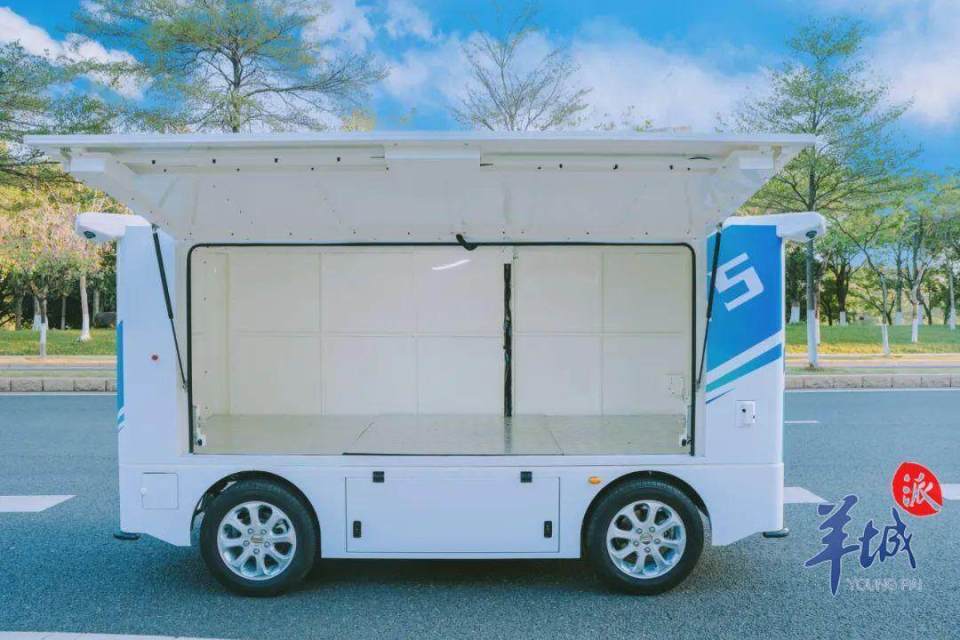 無人駕駛物流車廣州南沙上路測試，智慧物流新篇章開啟